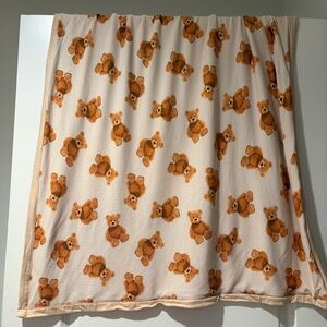 posh peanut teddy freddy blanket